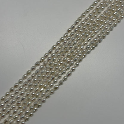 White Freshwater Cultured Pear Shaped Pearl - (AA Quality)