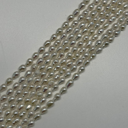White Freshwater Cultured Pear Shaped Pearl - (AA Quality)