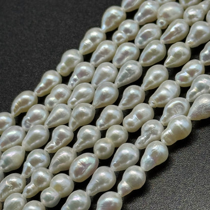 White Freshwater Cultured Pear Shaped Pearl - (AA Quality)