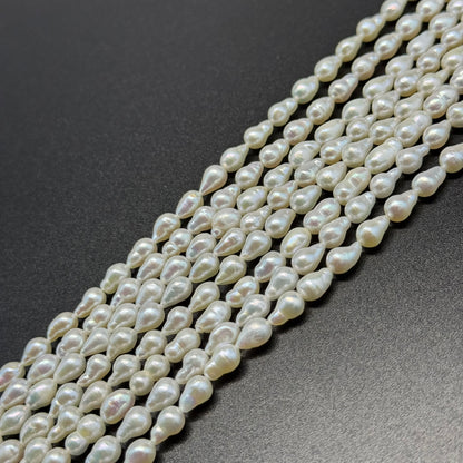 White Freshwater Cultured Pear Shaped Pearl - (AA Quality)