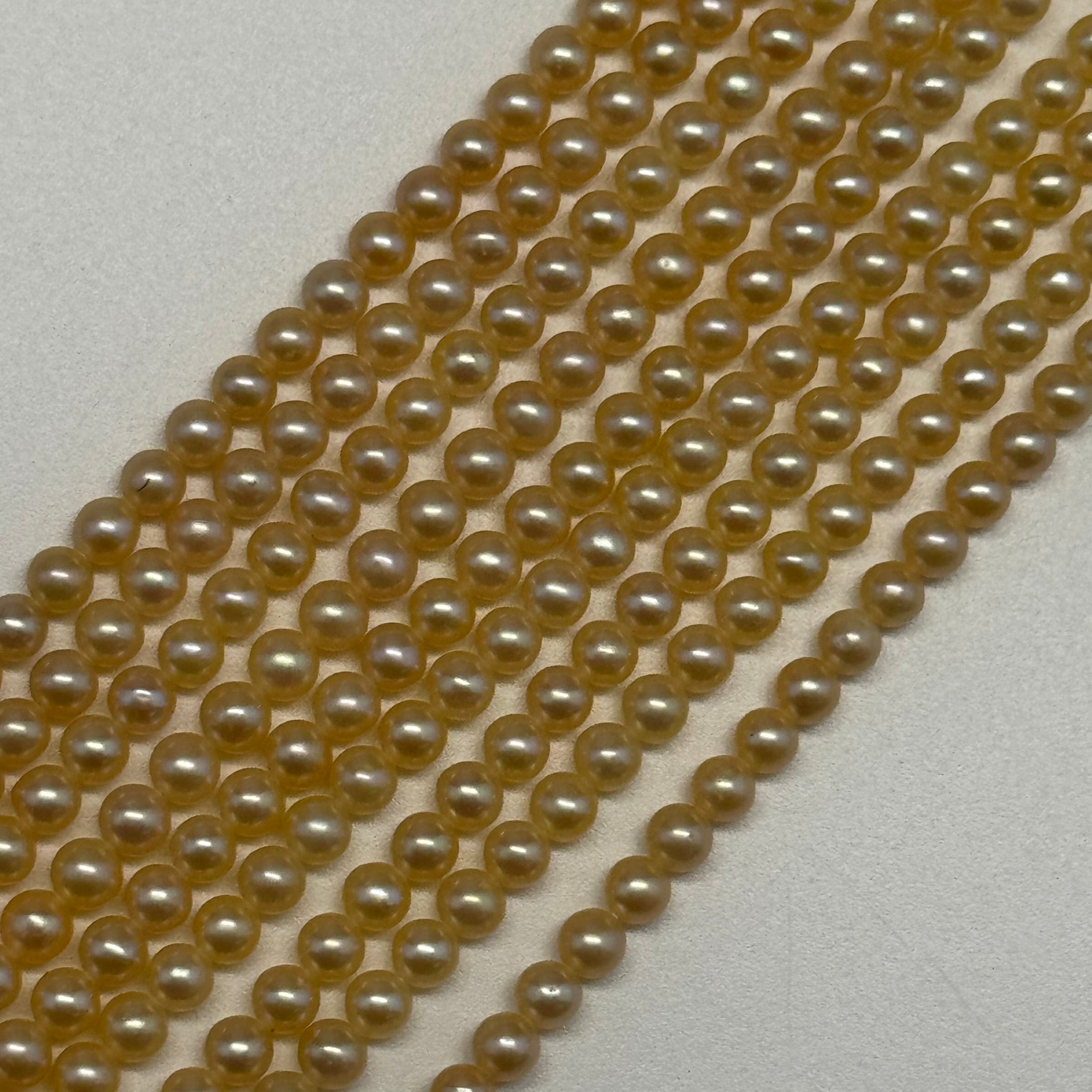 Peach Freshwater Cultured Pearl - (AAAA Quality)
