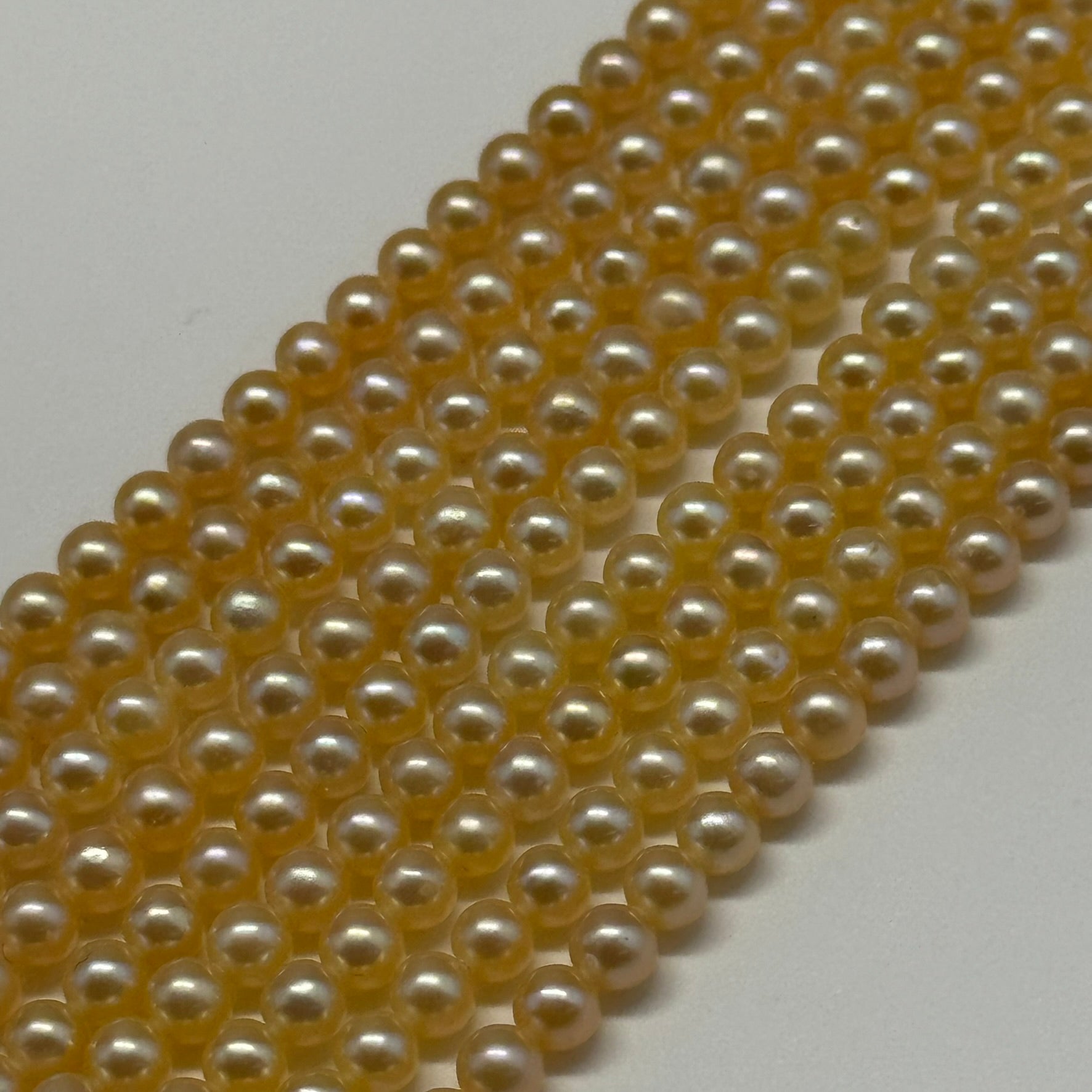 Peach Freshwater Cultured Pearl - (AAAA Quality)