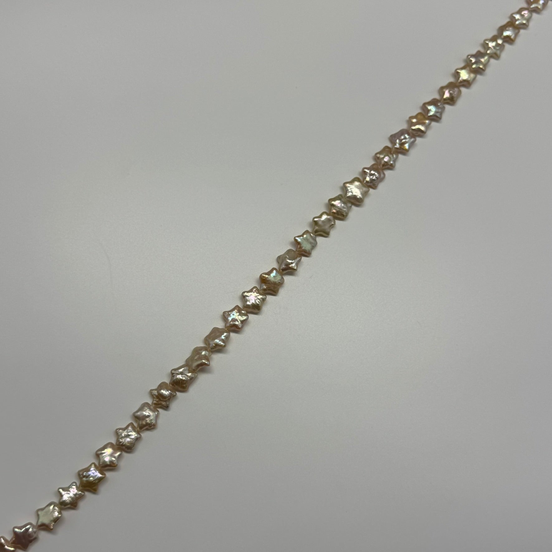 Peach Freshwater Cultured Star Shaped Pearl - (AAA Quality)