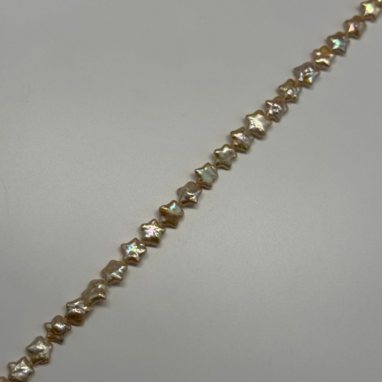 Peach Freshwater Cultured Star Shaped Pearl - (AAA Quality)