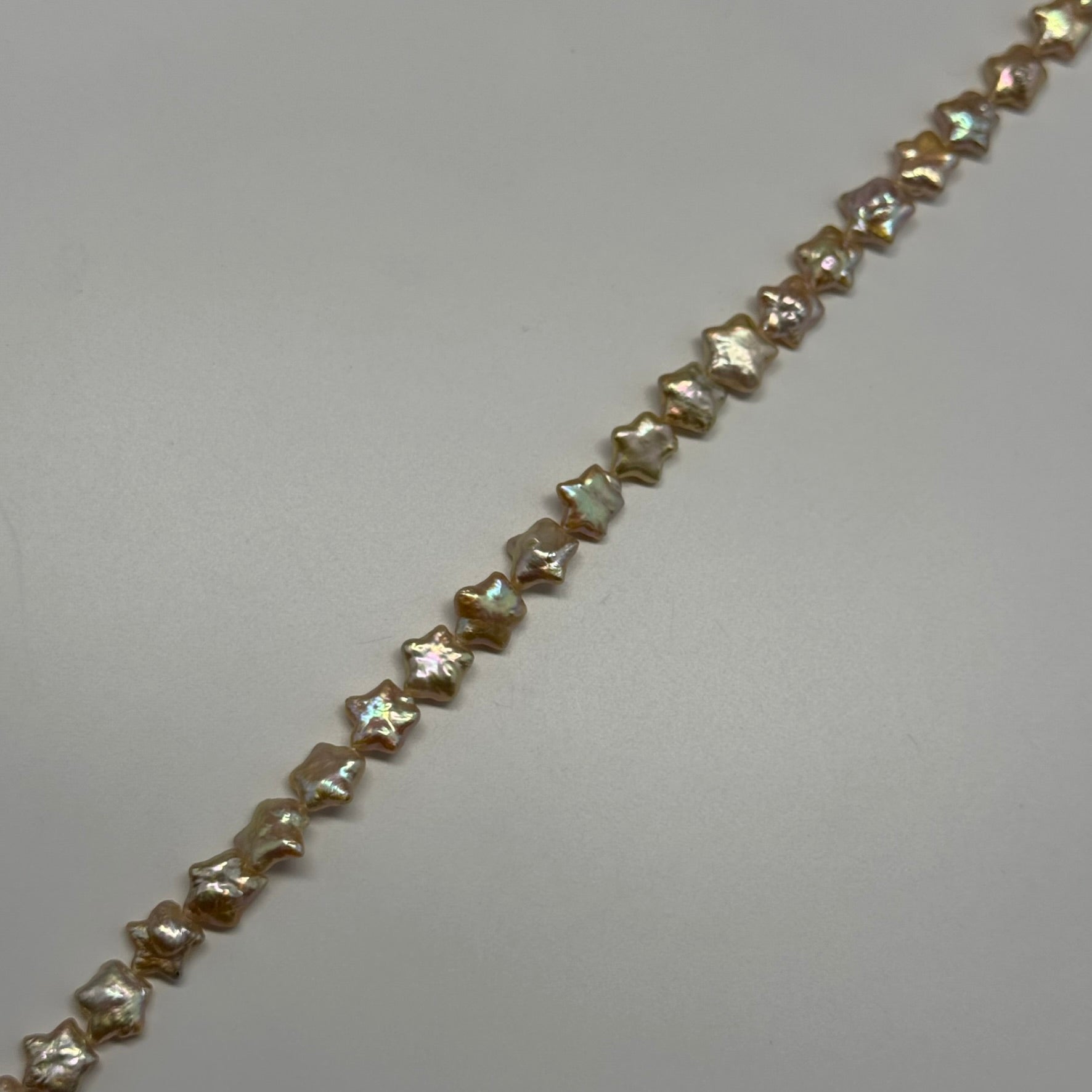 Peach Freshwater Cultured Star Shaped Pearl - (AAA Quality)