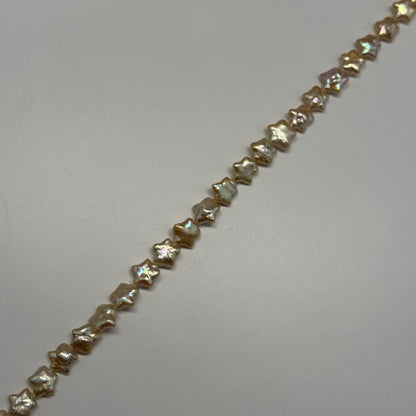 Peach Freshwater Cultured Star Shaped Pearl - (AAA Quality)