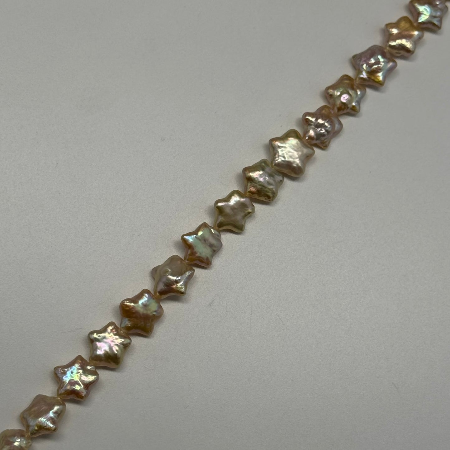 Peach Freshwater Cultured Star Shaped Pearl - (AAA Quality)
