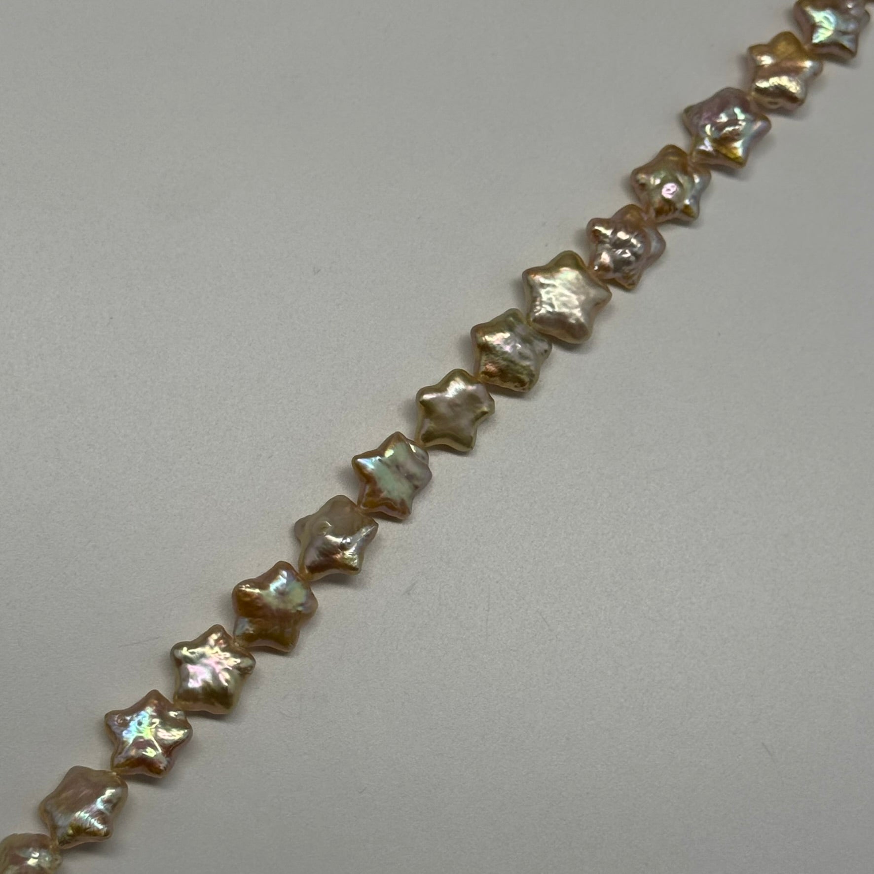 Peach Freshwater Cultured Star Shaped Pearl - (AAA Quality)