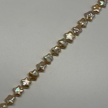 Peach Freshwater Cultured Star Shaped Pearl - (AAA Quality)