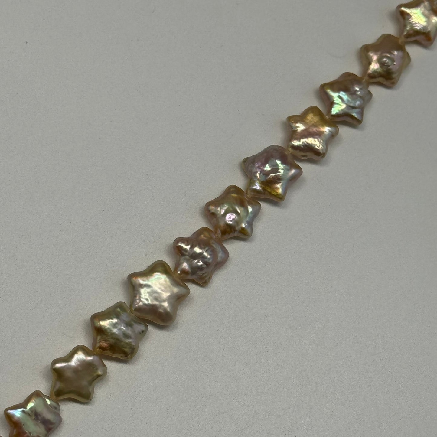 Peach Freshwater Cultured Star Shaped Pearl - (AAA Quality)