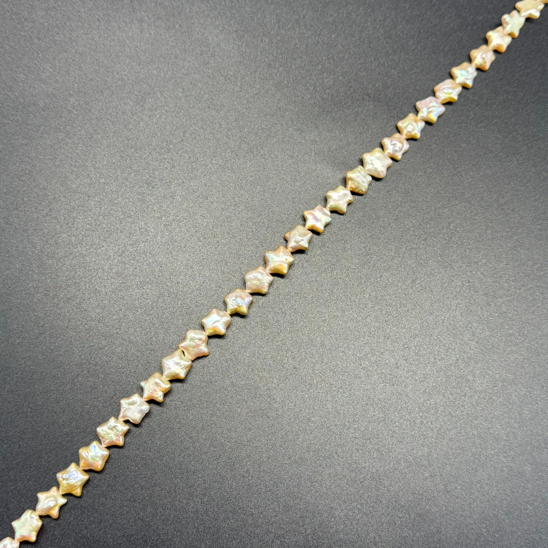 Peach Freshwater Cultured Star Shaped Pearl - (AAA Quality)