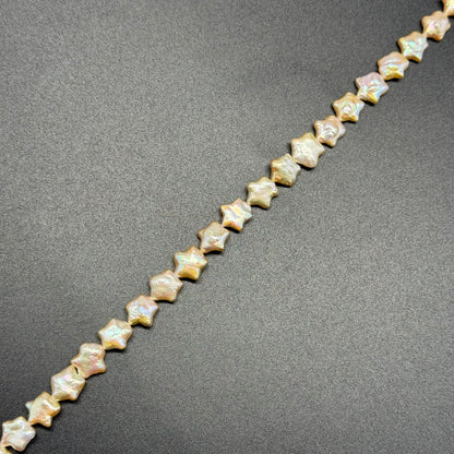 Peach Freshwater Cultured Star Shaped Pearl - (AAA Quality)