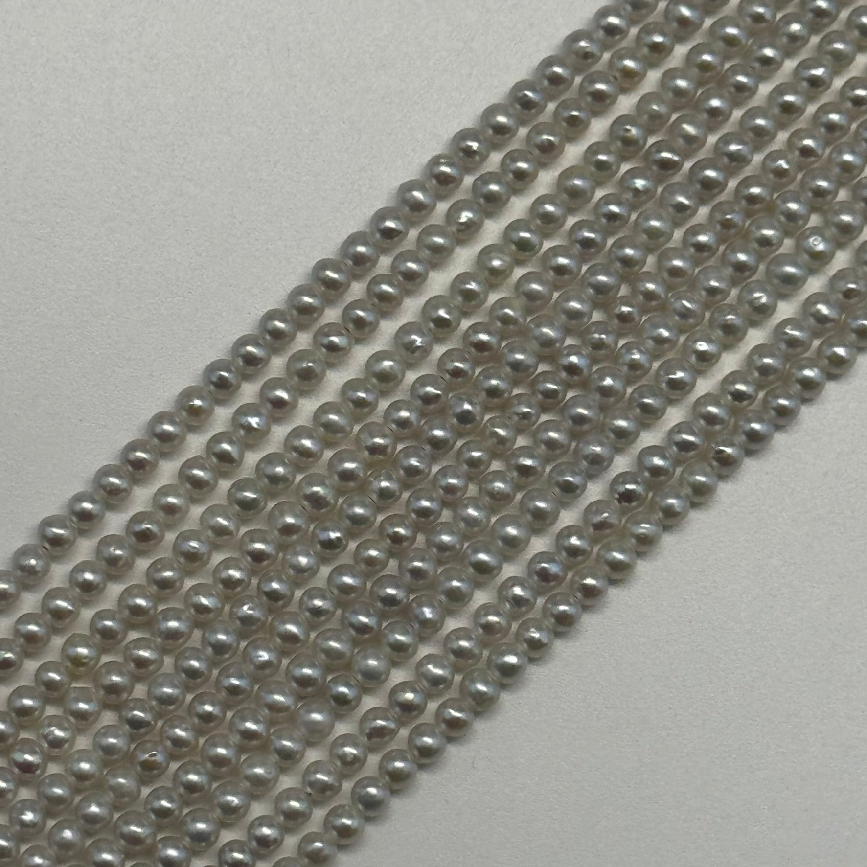 Silver Freshwater Cultured Pearl - (AAAA Quality)