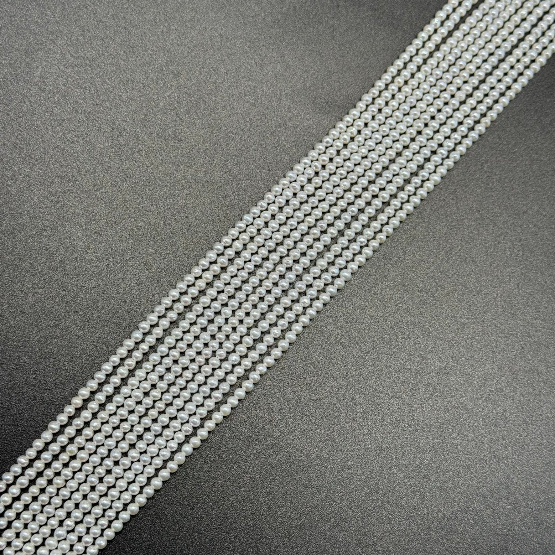 Silver Freshwater Cultured Pearl - (AAAA Quality)