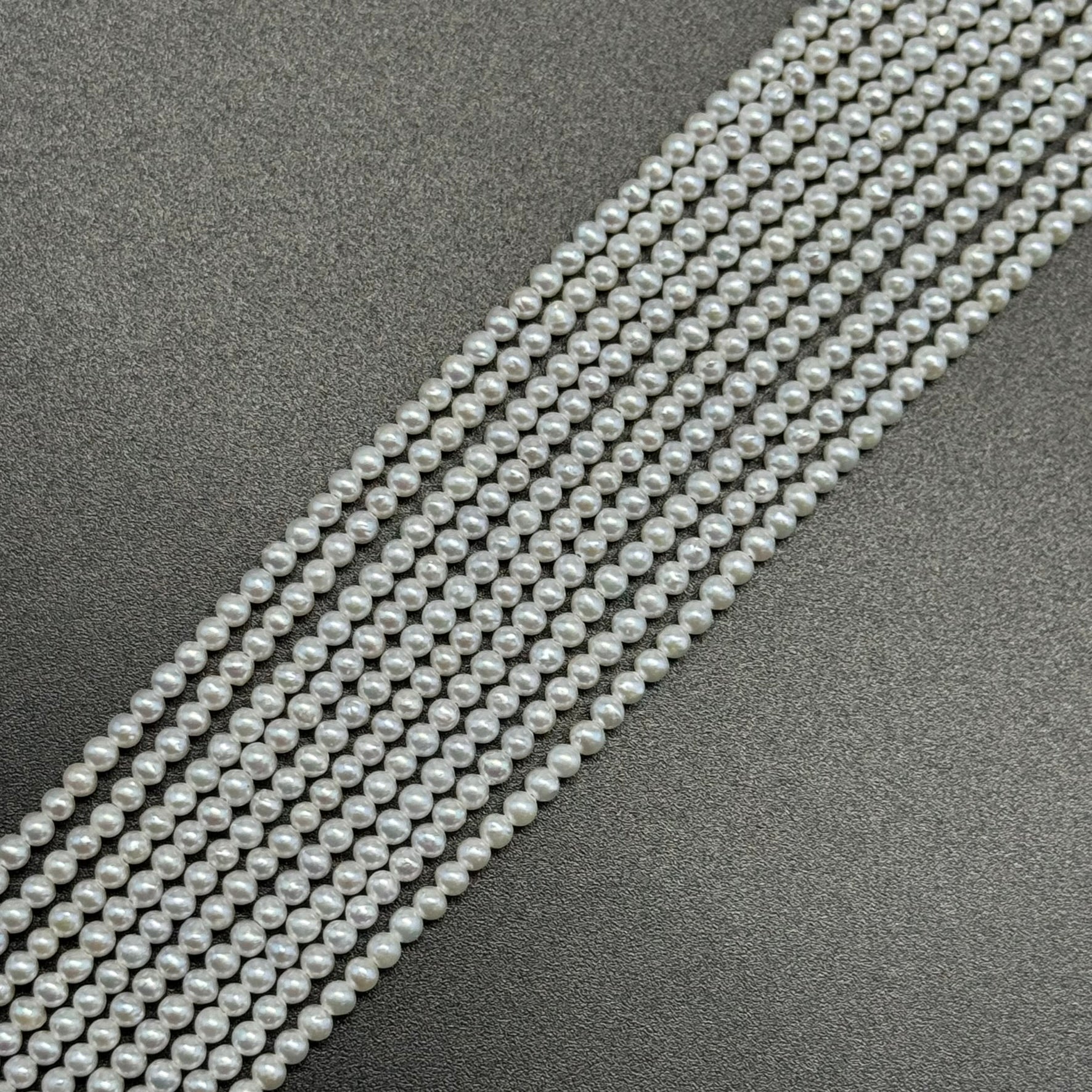Silver Freshwater Cultured Pearl - (AAAA Quality)