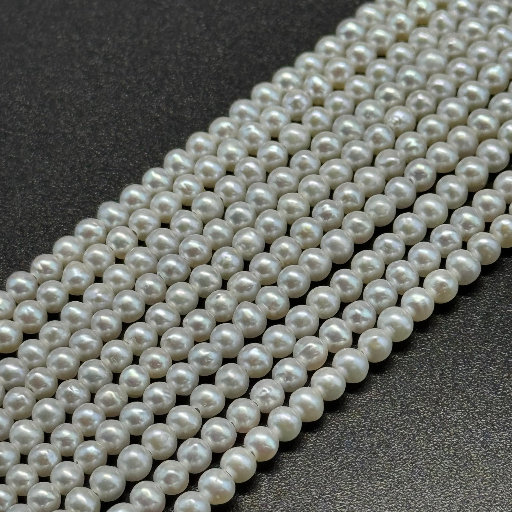 Silver Freshwater Cultured Pearl - (AAAA Quality)