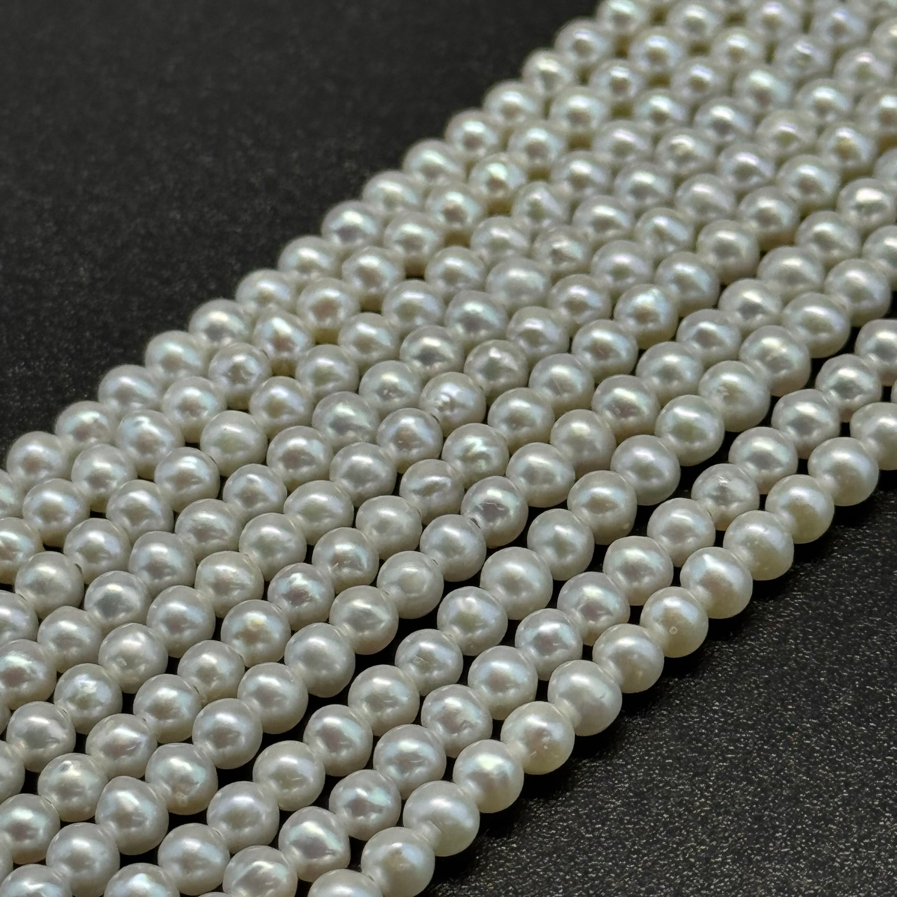 Silver Freshwater Cultured Pearl - (AAAA Quality)