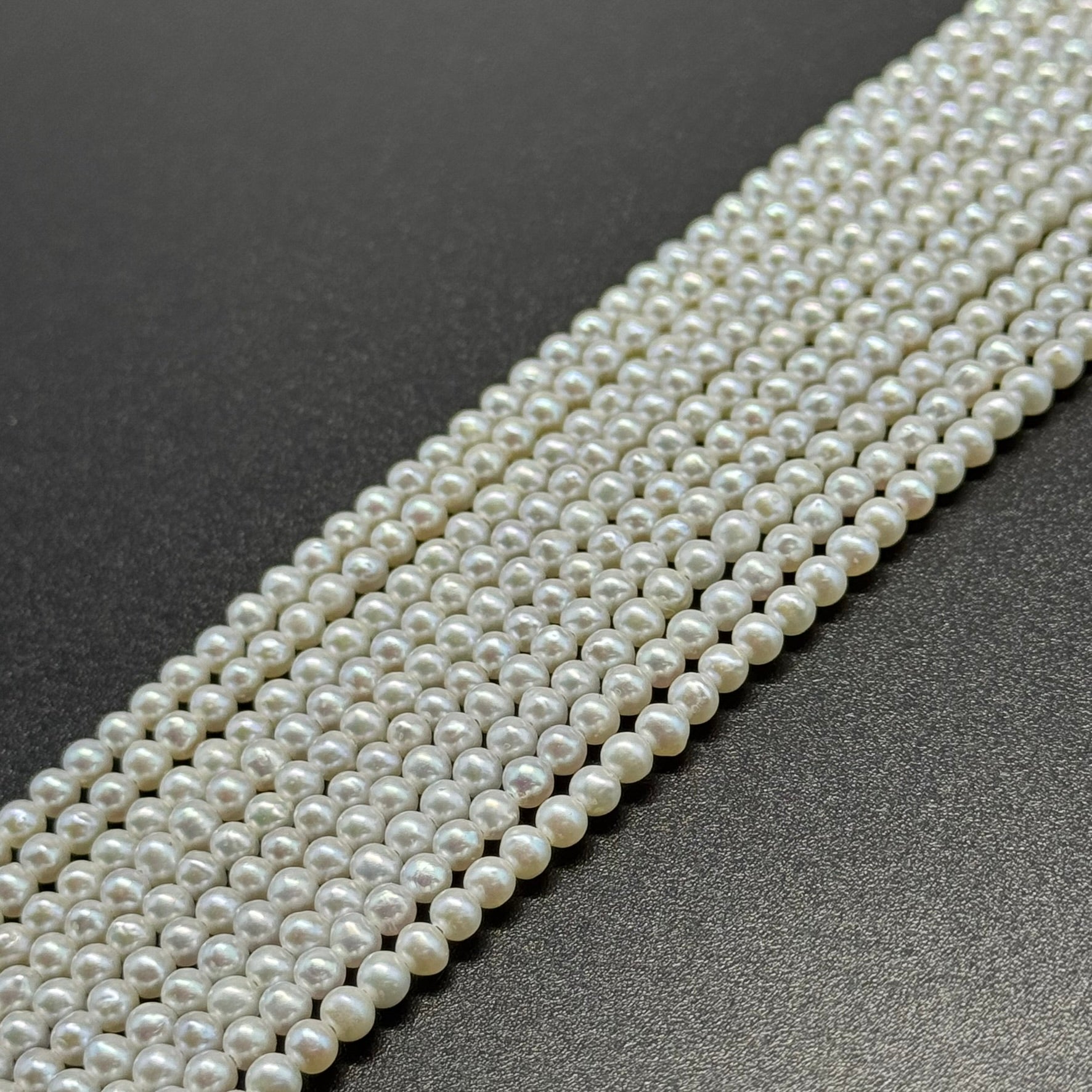 Silver Freshwater Cultured Pearl - (AAAA Quality)