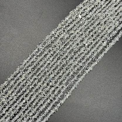 Herkimer Diamond Cut Gemstone Beads