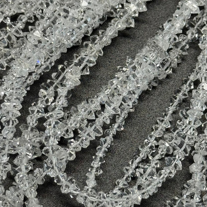 Herkimer Diamond Cut Gemstone Beads