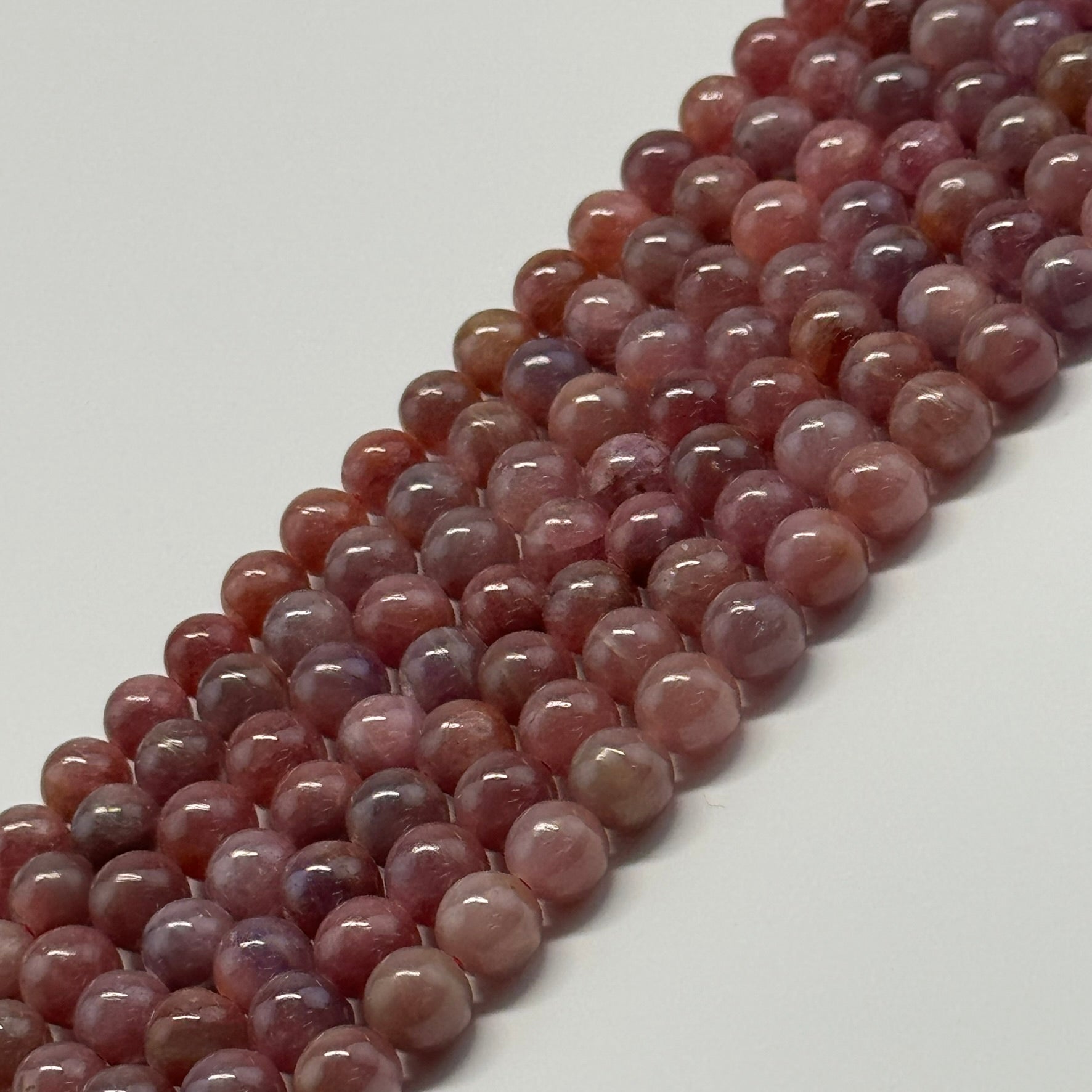 Ruby Polished Round Stone Beads - (AAAA Quality)