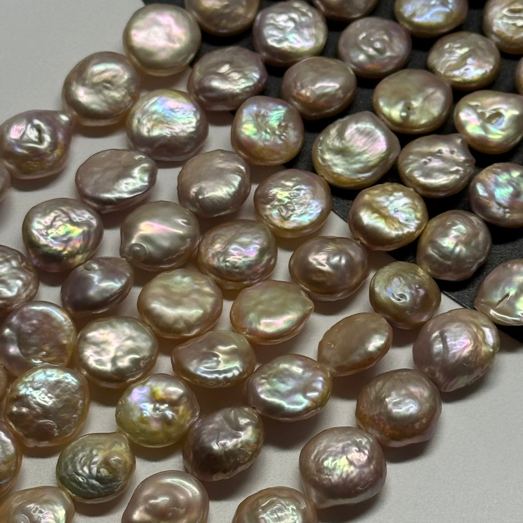 Pink Freshwater Cultured Coin Pearl - (AAA Quality)