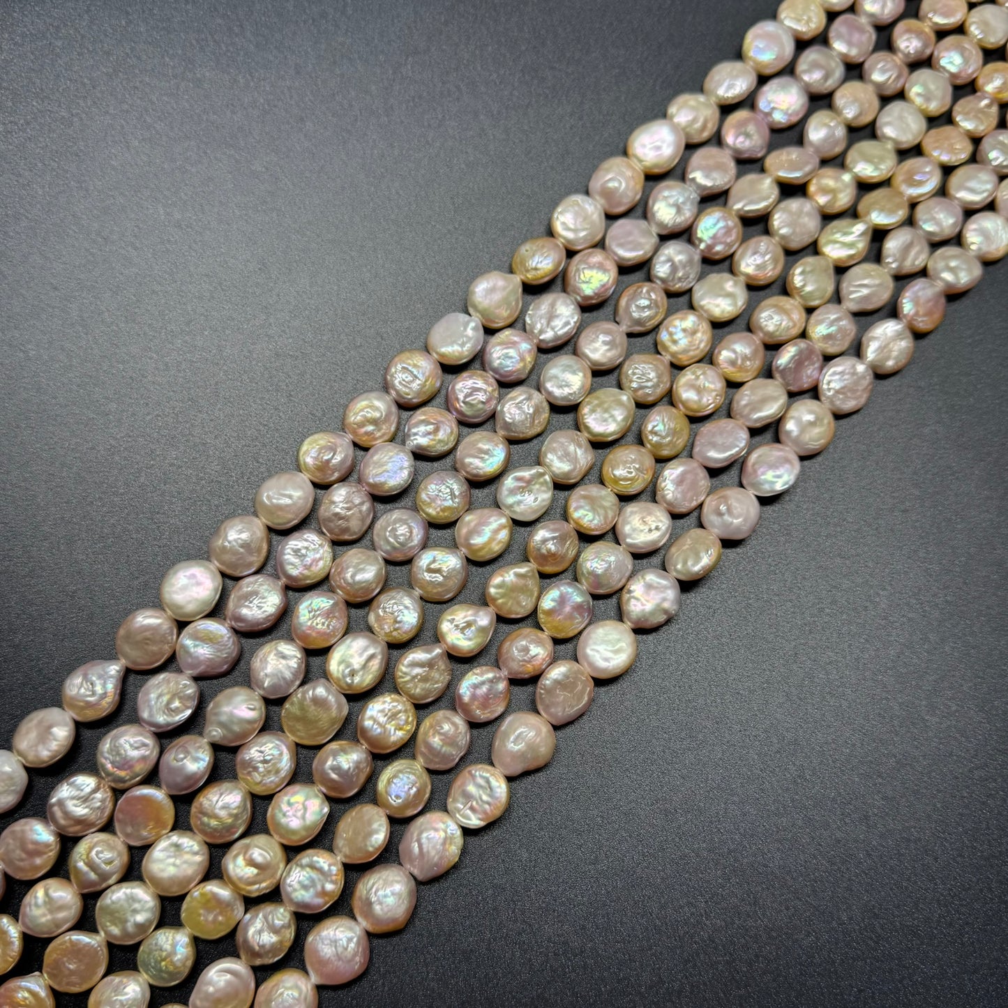 Pink Freshwater Cultured Coin Pearl - (AAA Quality)