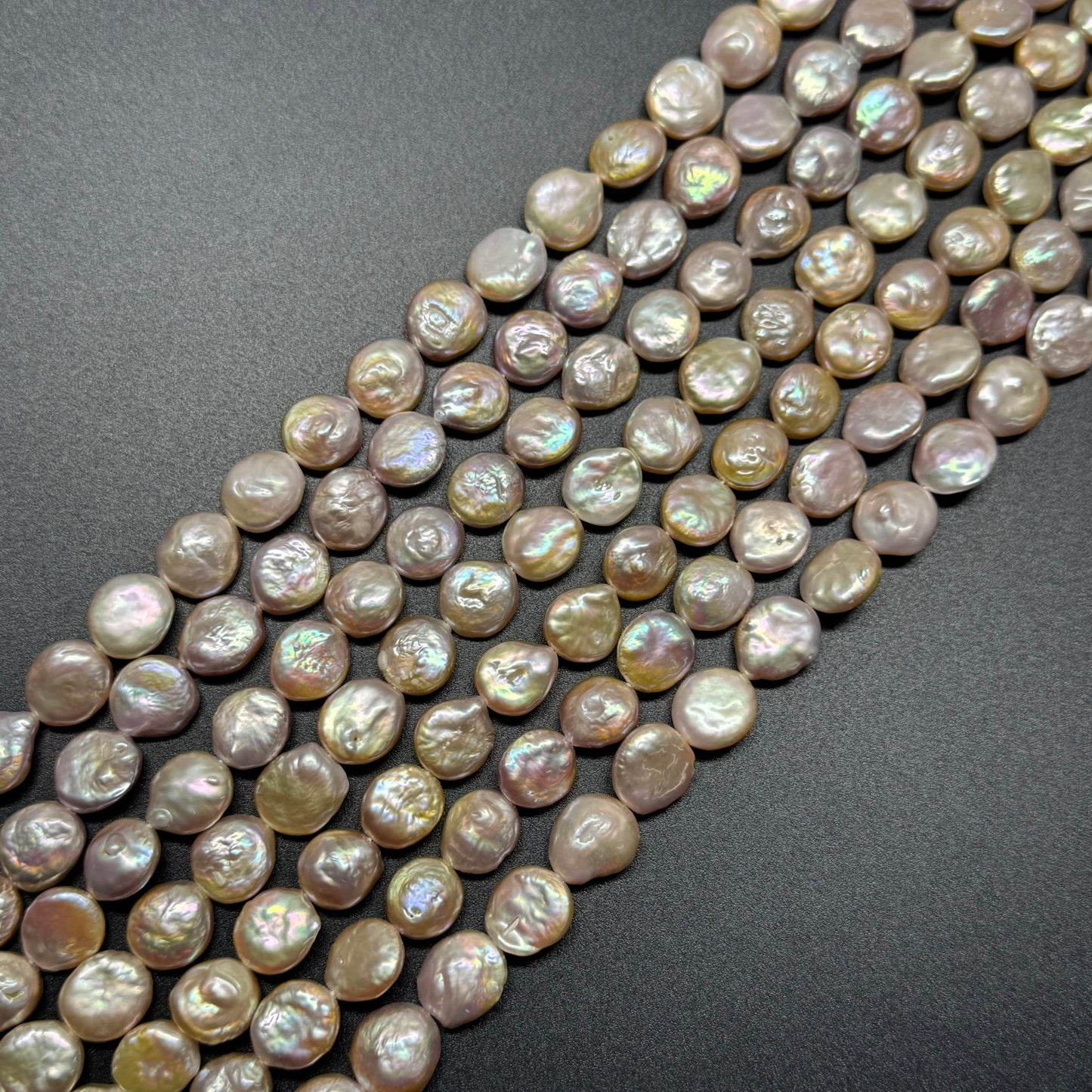 Pink Freshwater Cultured Coin Pearl - (AAA Quality)