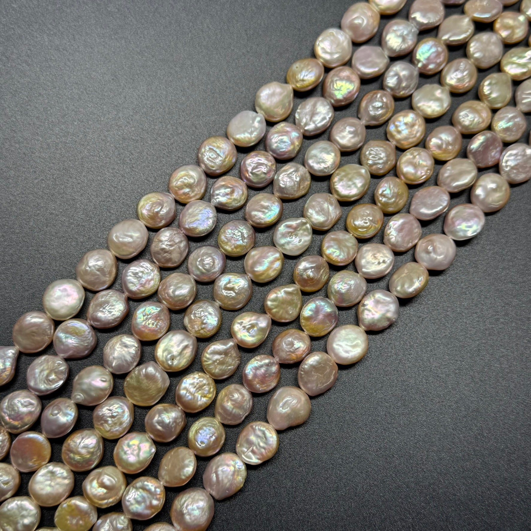 Pink Freshwater Cultured Coin Pearl - (AAA Quality)
