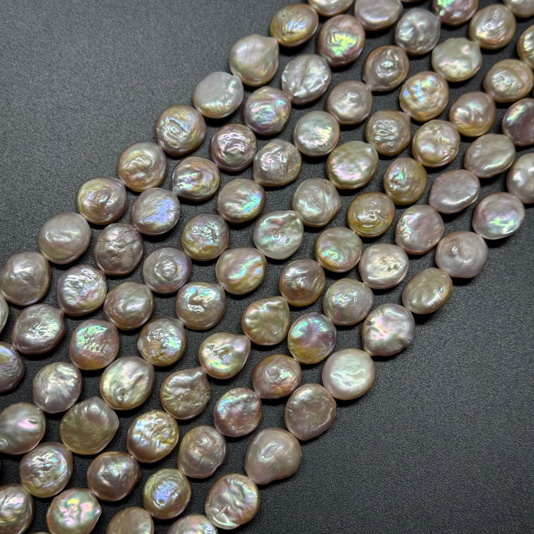 Pink Freshwater Cultured Coin Pearl - (AAA Quality)