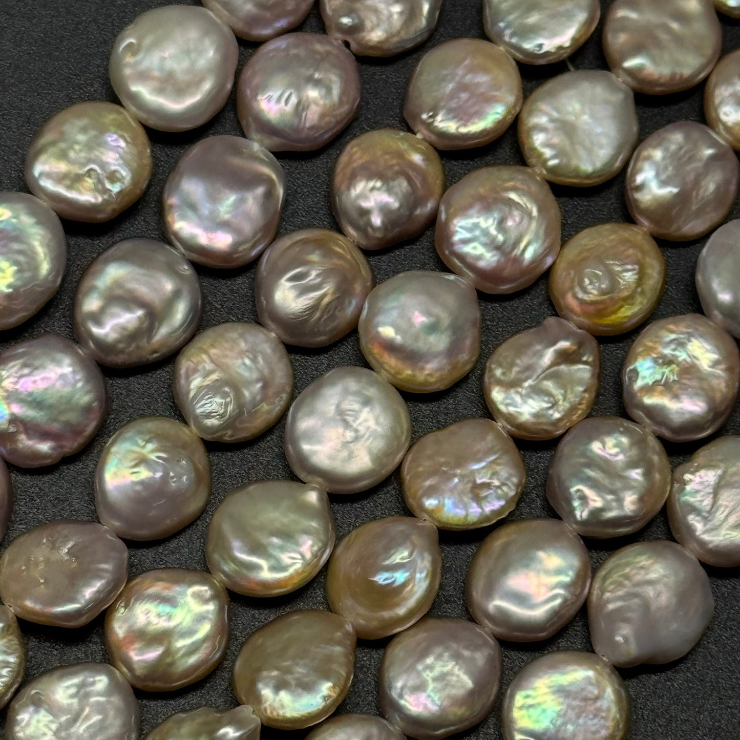 Pink Freshwater Cultured Coin Pearl - (AAA Quality)