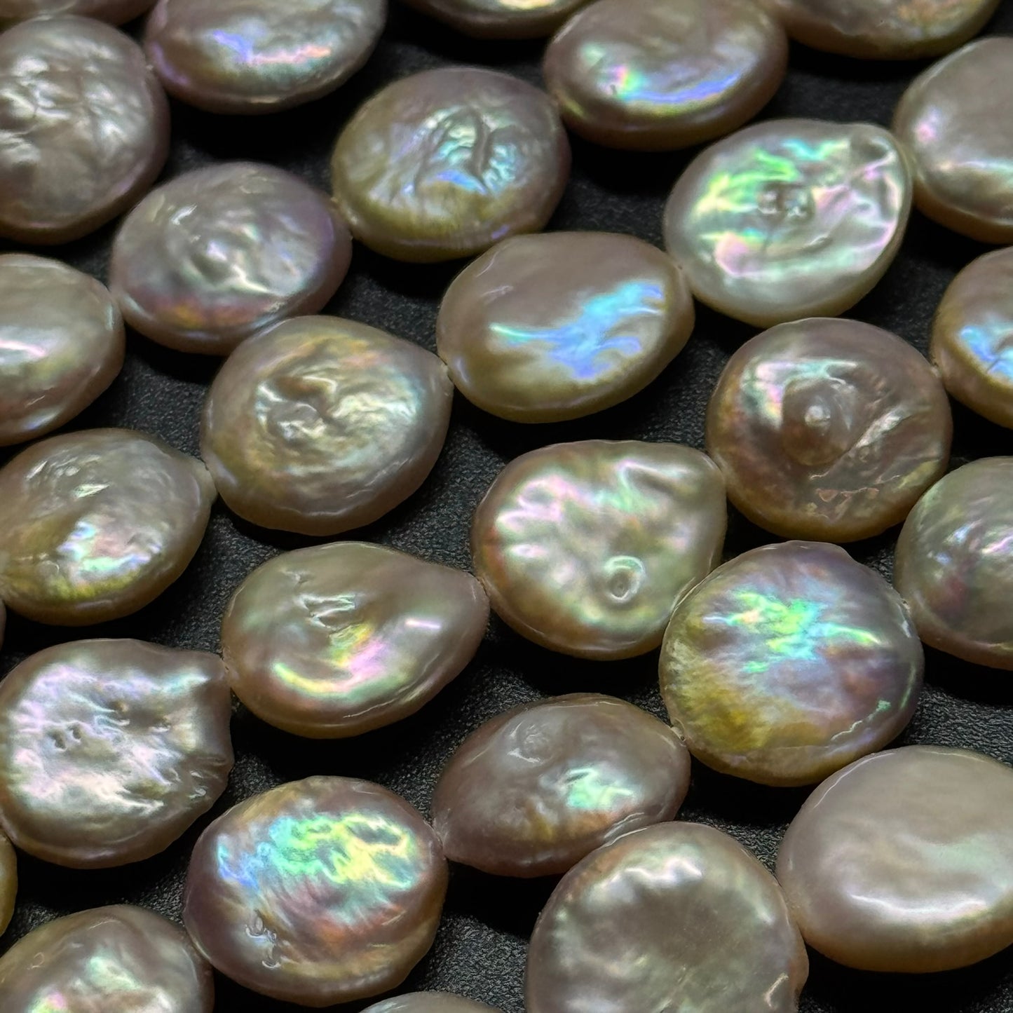 Pink Freshwater Cultured Coin Pearl - (AAA Quality)