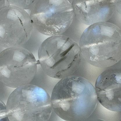Moonstone Polished Round Gemstone Beads - (AAAAA Quality)
