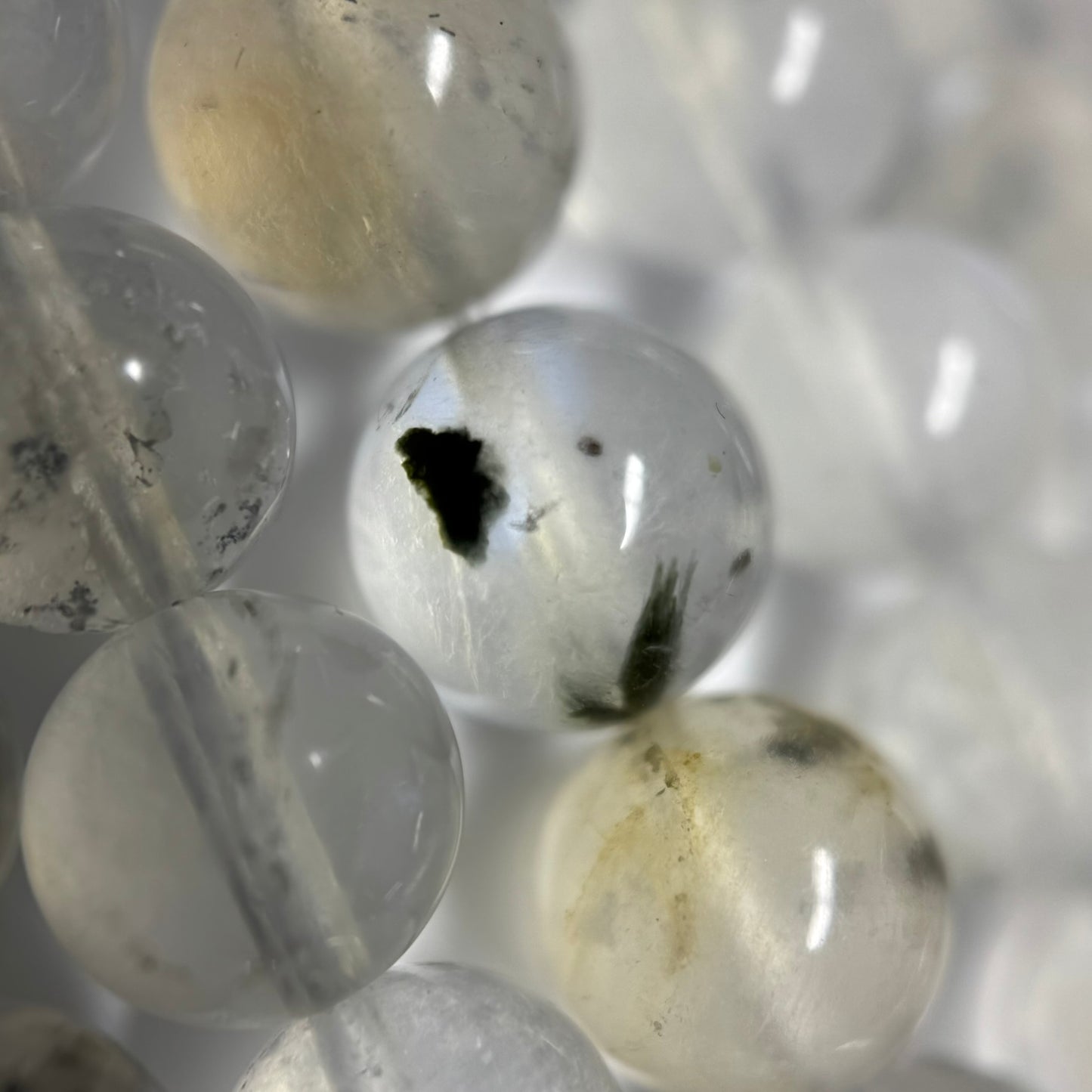 Moonstone Polished Round Gemstone Beads - (AAAAA Quality)