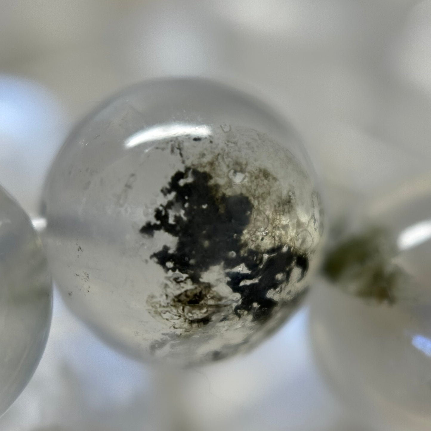 Moonstone Polished Round Gemstone Beads - (AAAAA Quality)