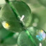 Green Fluorite Beads - Polished Round