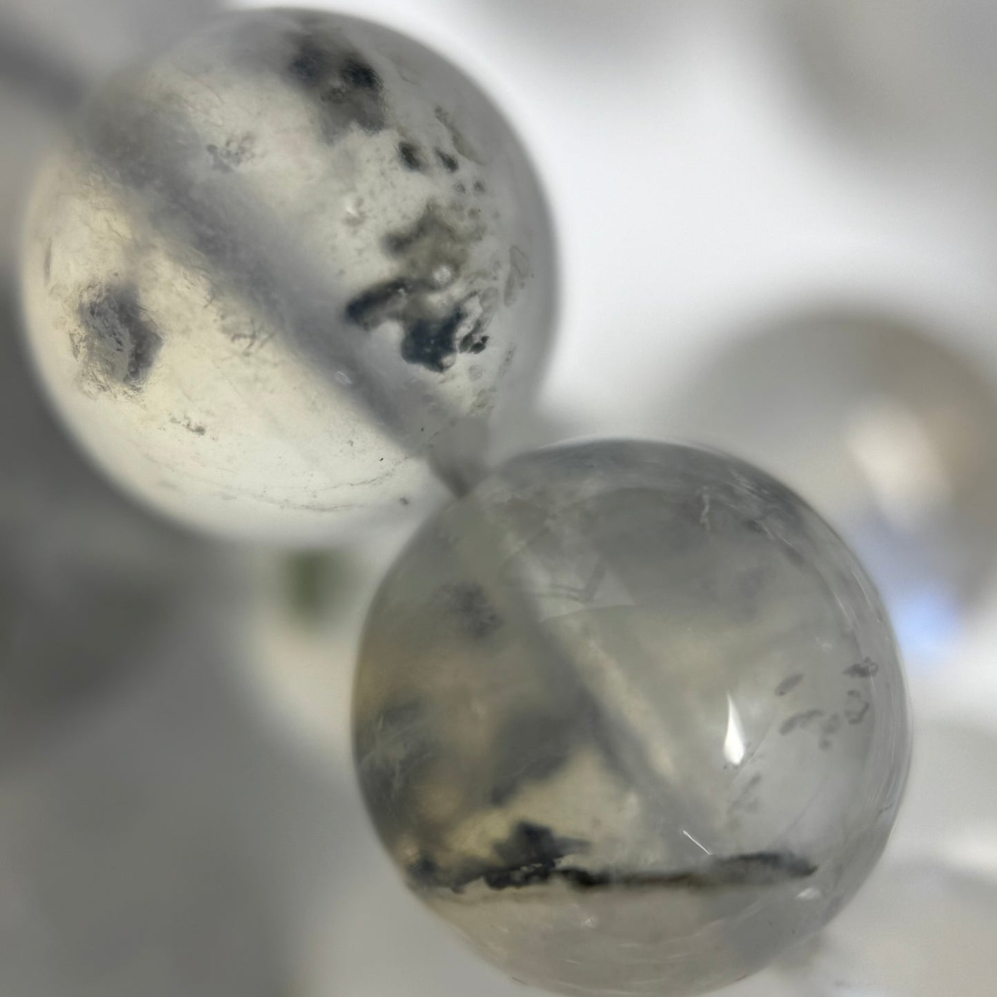 Moonstone Polished Round Gemstone Beads - (AAAAA Quality)