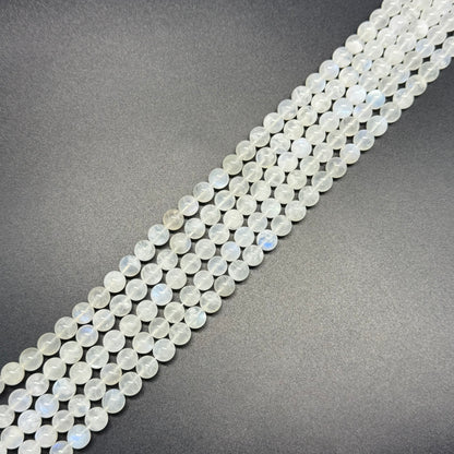 Moonstone Polished Round Beads - (AAAA+ Quality)