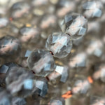 Brown Faceted Obsidian Beads - Round Beads