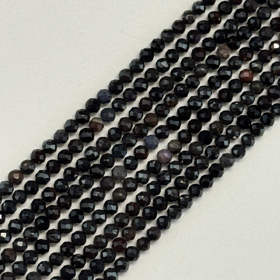 Sugilite Beads - Faceted Round Beads