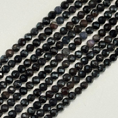 Sugilite Beads - Faceted Round Beads