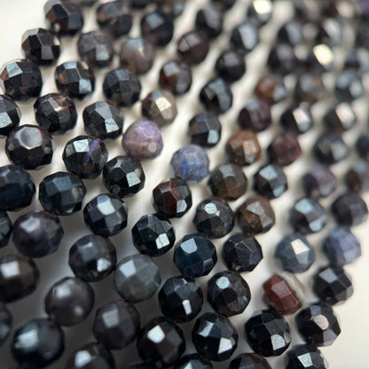 Sugilite Beads - Faceted Round Beads