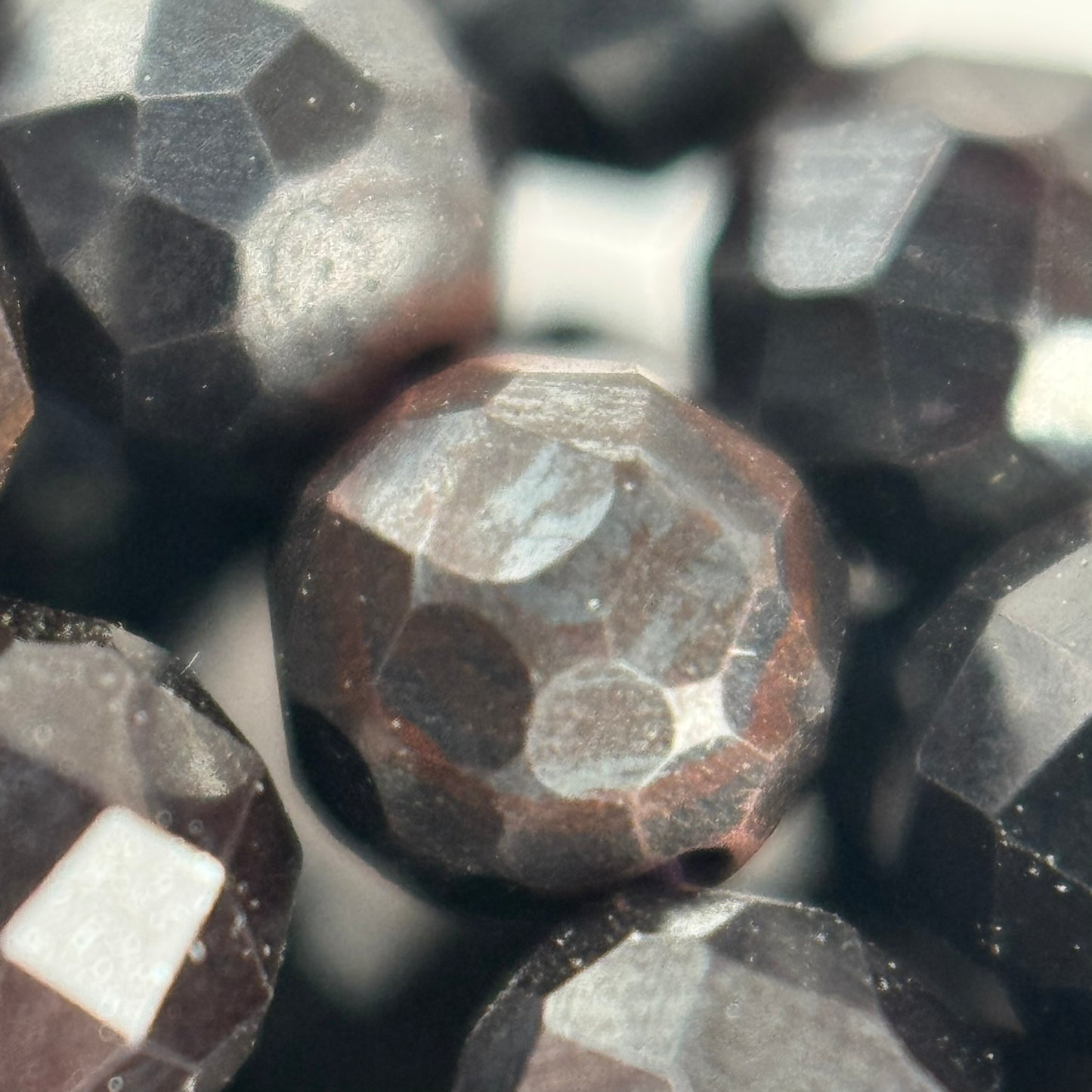 Sugilite Beads - Faceted Round Beads