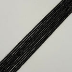 Apache Tear Beads - Faceted Round Beads
