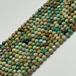 Turquoise Beads - Faceted Round Beads