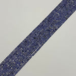 Faceted Tanzanite Beads - Rondelle Beads