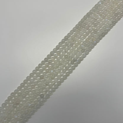 Moonstone Polished Round Beads - (AAAA+ Quality)
