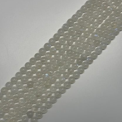 Moonstone Polished Round Beads - (AAAA+ Quality)