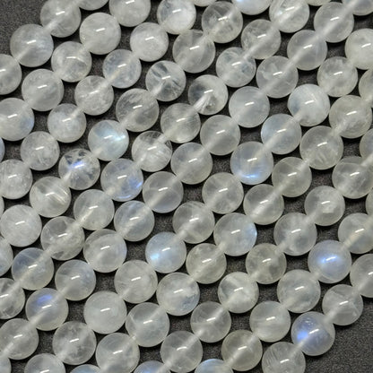 Moonstone Polished Round Beads - (AAAA+ Quality)