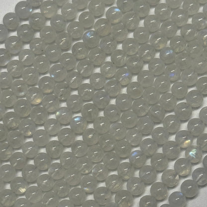 Moonstone Polished Round Beads - (AAAA+ Quality)